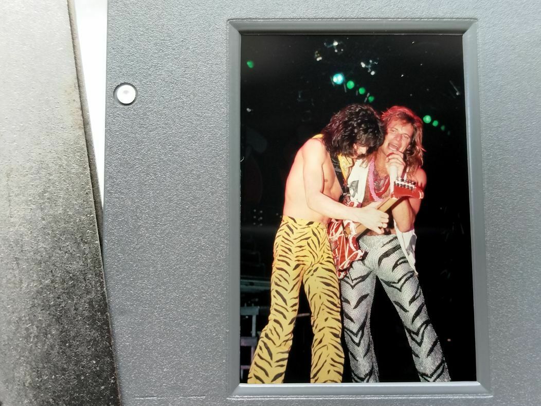 #71 Eddie Van Halen  David Lee Roth " Panama ! " Pro Slide 35mm Make Poster