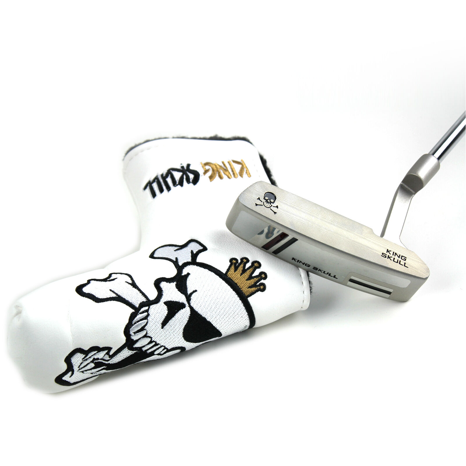 The King Skull Golf Blade Style Putter (right Hand) 34",or 35" *optional Cover*