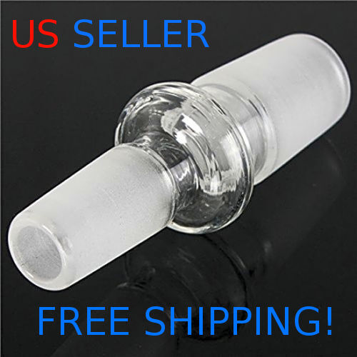 New | 18mm Male To 14mm Male Glass Adapter | Free Shipping | Us Seller