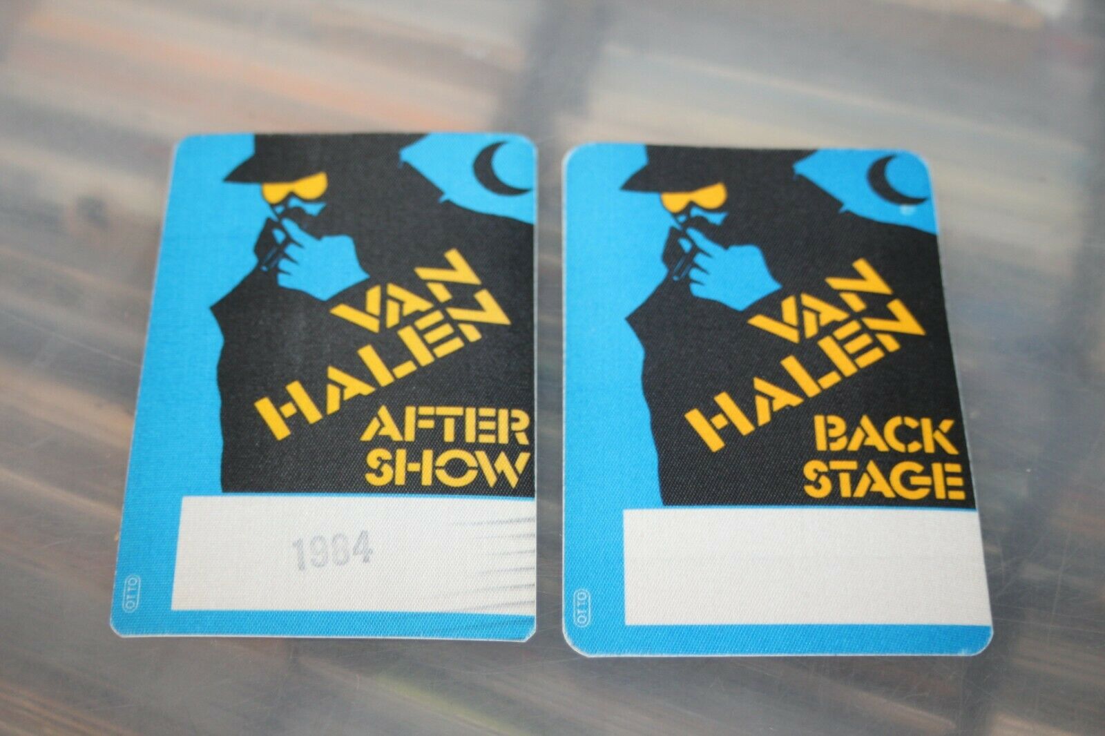 Van Halen - 1984 Unused Backstage Pass Collection # 13